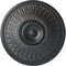 Ekena Millwork Modena Ceiling Medallion (Fits Canopies up to 5 1/4"), Hand-Painted Pewter, 23 1/2"OD x 3 1/2"P CM23MOPES - alternate 1